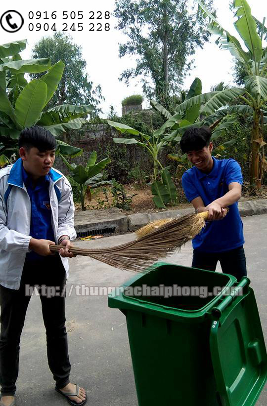 thùng rác công nghiệp tại hải phòng